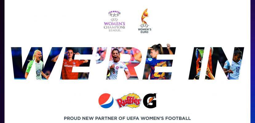 PepsiCo, UEFA Kadınlar Futbolu’nun resmi sponsoru