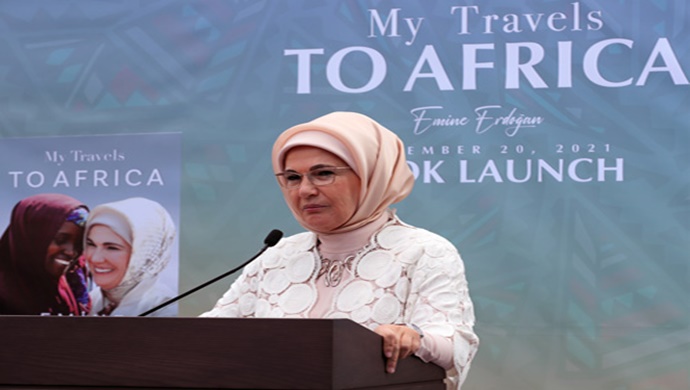 Emine Erdoğan, “Afrika Seyahatlerim” adlı ilk kitabının tanıtımını New York’ta yaptı