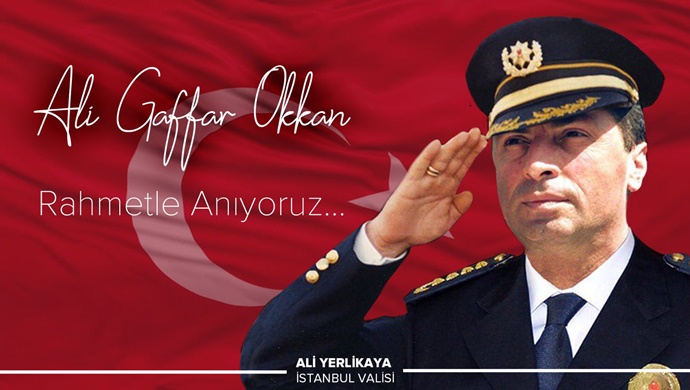 İstanbul Valisi Ali Yerlikaya, 21 yıl önce şehit düşen Diyarbakır Emniyet Müdürü Ali Gaffar Okkan’ı andı