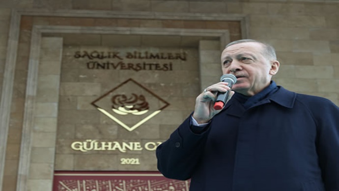 Cumhurbaşkanı Erdoğan, Sağlık Bilimleri Üniversitesi Gülhane Camii’nin açılış törenine katıldı
