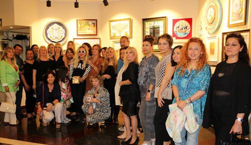 Sanatta Engel Yok Vakfı’nın “Yaza Merhaba” sergisi Büyük Kulüp’te açıldı