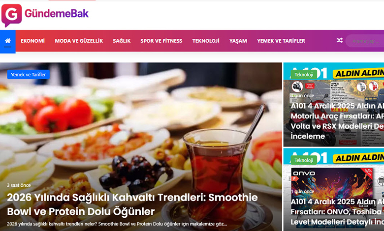 Gundemebak: Gündemi Takip Etmenin En Pratik Yolu