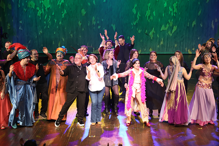 İBB Şehir Tiyatroları Musahipzade Celal’in Eserlerinden Uyarlanan “Haramiler” Müzikalini Seyirciyle Buluşturdu